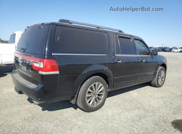 5LMJJ3HT7HEL12387 2017 LINCOLN NAVIGATOR Black უკანა მარჯვენა