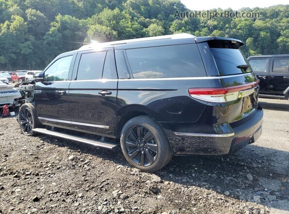 5LMJJ3LG3REL10423 2024 LINCOLN NAVIGATOR Black Rear left