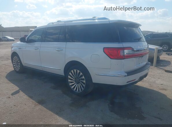5LMJJ3LT0JEL08050 2018 LINCOLN NAVIGATOR L Белый Задняя левая четверть