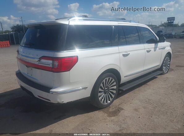 5LMJJ3LT0JEL08050 2018 LINCOLN NAVIGATOR L Белый Задняя правая четверть