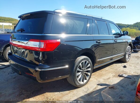5LMJJ3LT3LEL23869 2020 LINCOLN NAVIGATOR Black უკანა მარჯვენა