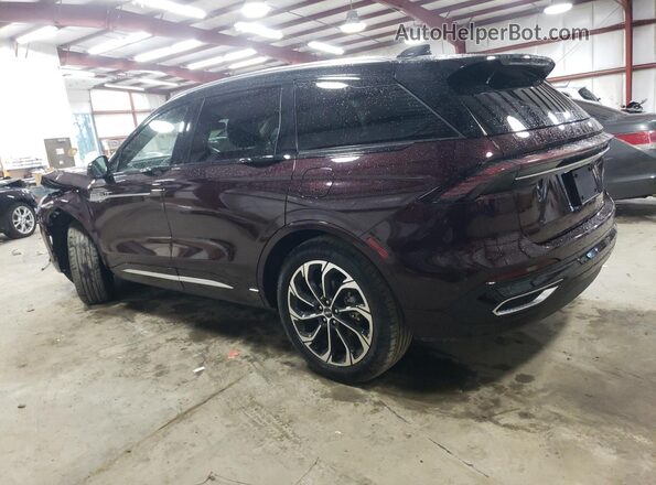 5LMPJ8KA2RJ793429 2024 LINCOLN NAUTILUS Maroon Հետևի ձախ