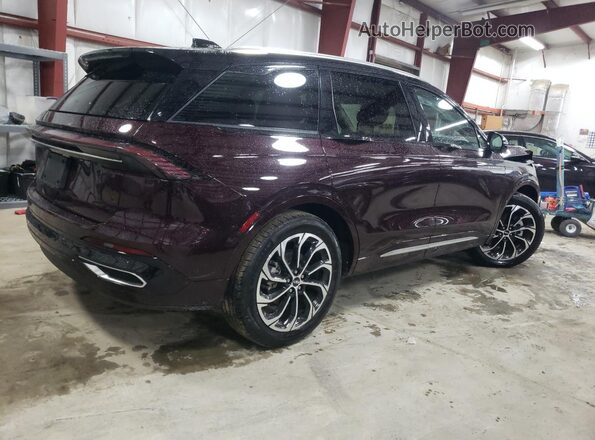5LMPJ8KA2RJ793429 2024 LINCOLN NAUTILUS Maroon Հետևի աջ