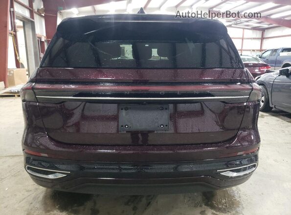 5LMPJ8KA2RJ793429 2024 LINCOLN NAUTILUS Maroon Հետևի տեսք