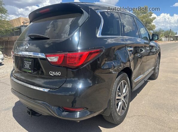 5N1AL0MM4GC509506 2016 INFINITI QX60 Black Front right