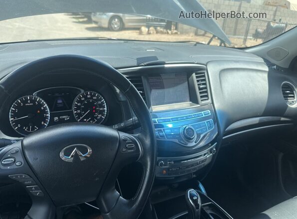 5N1AL0MM4GC509506 2016 INFINITI QX60 Black Instrument cluster view