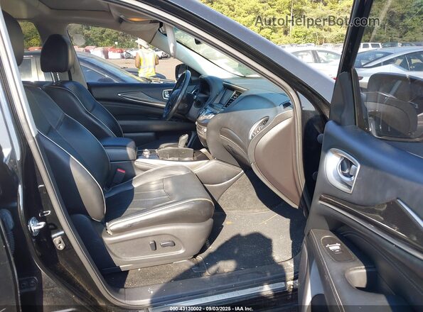 5N1AL0MM7GC502209 2016 INFINITI QX60 Black Widok wnętrza z przodu