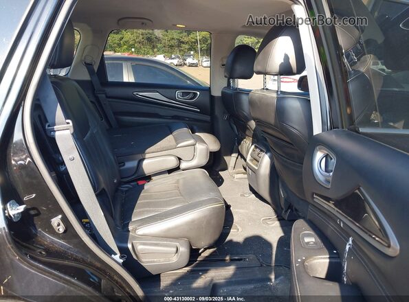 5N1AL0MM7GC502209 2016 INFINITI QX60 Black Widok naklejki z numerem VIN