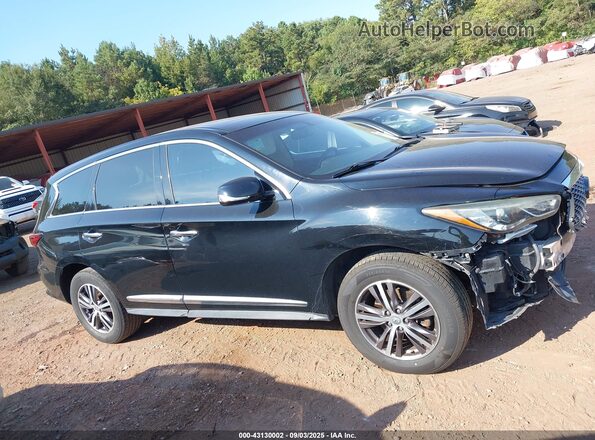 5N1AL0MM7GC502209 2016 INFINITI QX60 Black Widok wnętrza z tyłu