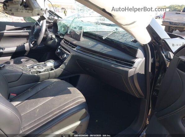 5N1AL1ES0SC339883 2025 INFINITI QX60 Black Front interior view