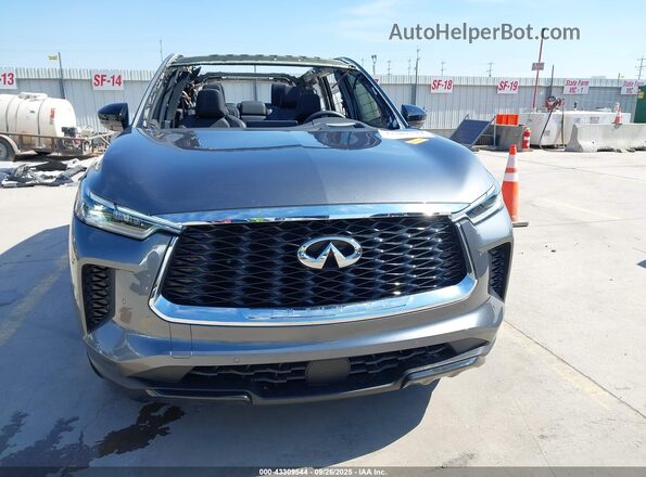 5N1AL1FR5SC357128 2025 INFINITI QX60 Gray Vista interior trasera