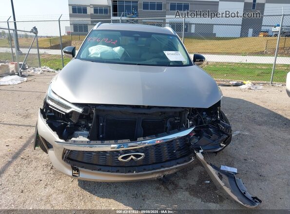 5N1AL1FR9SC339747 2025 INFINITI QX60 Champagne Սարքավորումների վահանակի տեսք