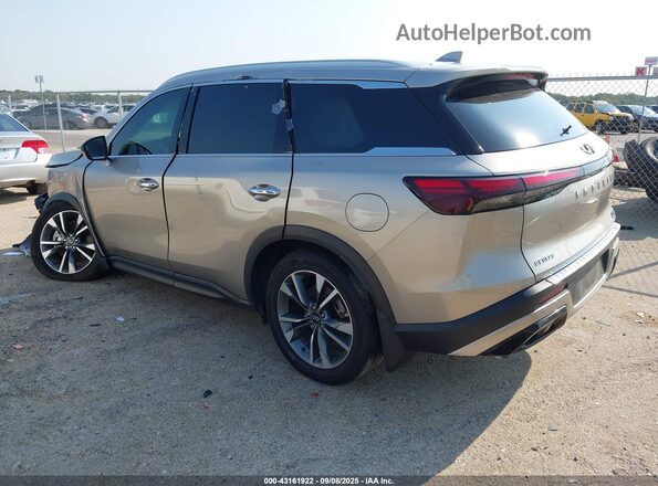 5N1AL1FR9SC339747 2025 INFINITI QX60 Champagne Հետևի ձախ