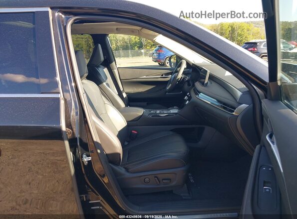 5N1AL1FS1SC333766 2025 INFINITI QX60 Black Vista interior delantera