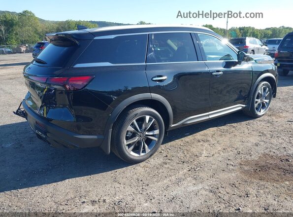 5N1AL1FS1SC333766 2025 INFINITI QX60 Black Trasero derecho