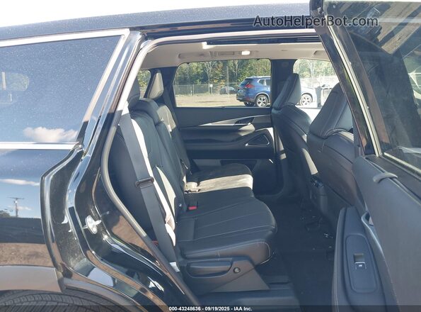 5N1AL1FS1SC333766 2025 INFINITI QX60 Black Vista de la etiqueta del VIN