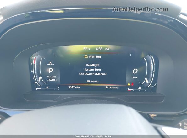 5N1AL1FS1SC333766 2025 INFINITI QX60 Black Vista de los asientos traseros