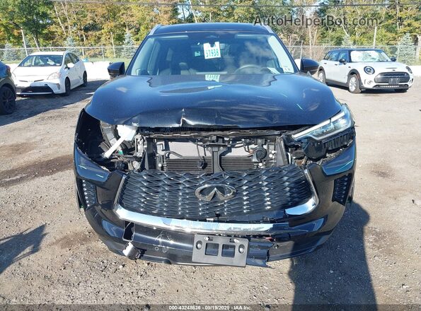 5N1AL1FS1SC333766 2025 INFINITI QX60 Black Vista frontal