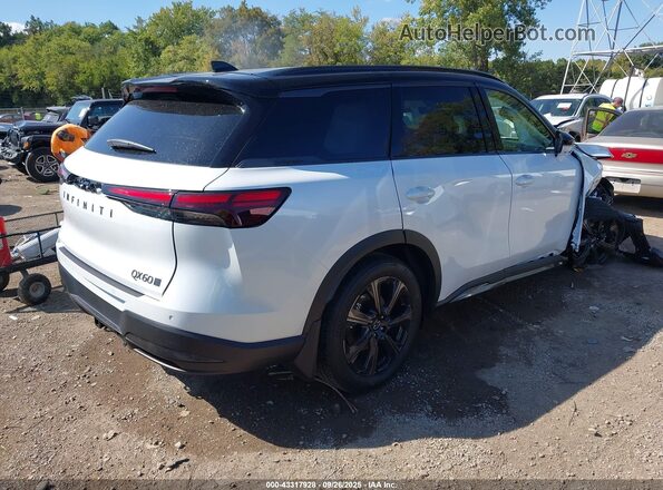5N1AL1HU6TC332998 2026 INFINITI QX60 Silver Հետևի աջ