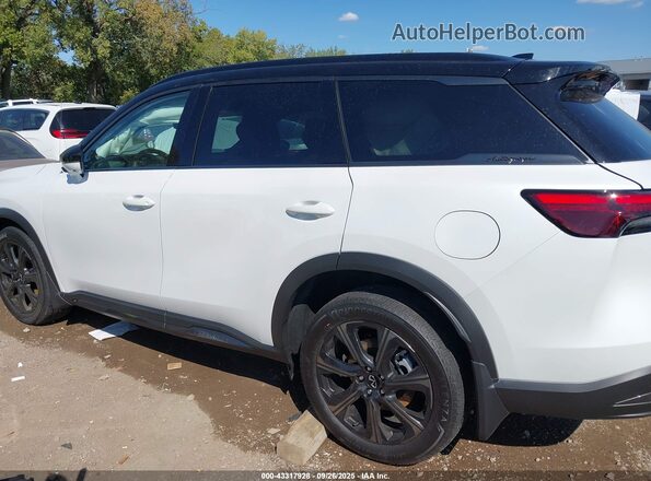 5N1AL1HU6TC332998 2026 INFINITI QX60 Silver Սալոնի 360 աստիճան տեսք