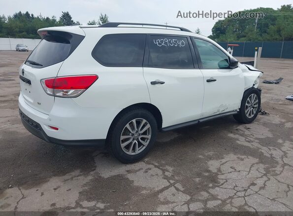 5N1AR2MN5GC606698 2016 NISSAN PATHFINDER Белый Задняя правая четверть