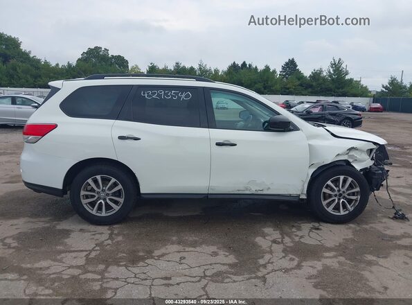5N1AR2MN5GC606698 2016 NISSAN PATHFINDER Белый Панорамный вид салона 360°