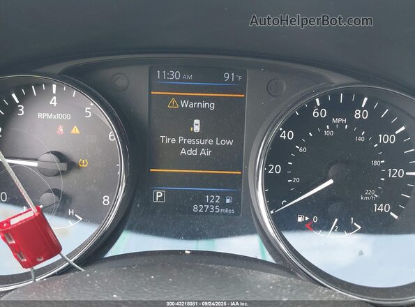 5N1AT2MT1LC715430 2020 NISSAN ROGUE Black უკანა სავარძლების ხედი