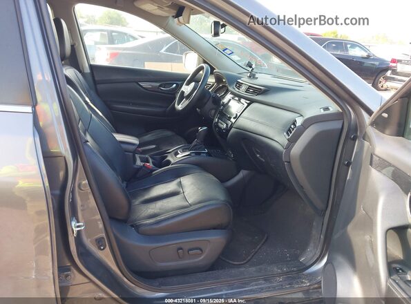 5N1AT2MT1LC715430 2020 NISSAN ROGUE Black წინა სალონის ხედი