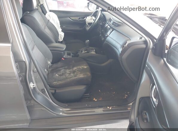 5N1AT2MT9LC796287 2020 NISSAN ROGUE Gray Front interior view