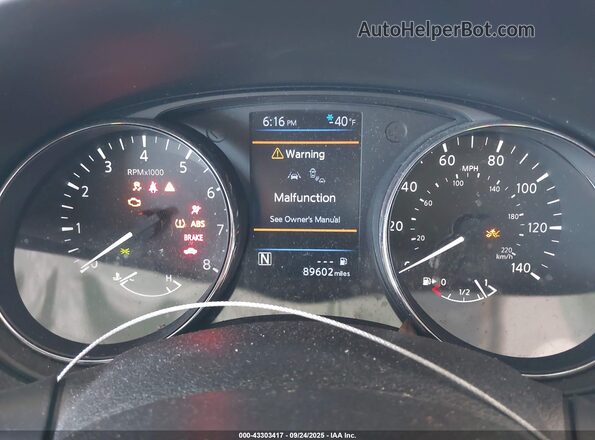 5N1AT2MT9LC796287 2020 NISSAN ROGUE Gray 
