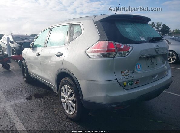 5N1AT2MV3GC820283 2016 NISSAN ROGUE Silver Задня ліва чверть