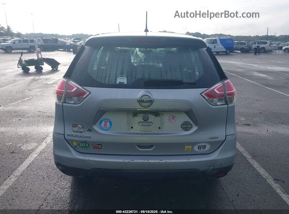 5N1AT2MV3GC820283 2016 NISSAN ROGUE Silver 
