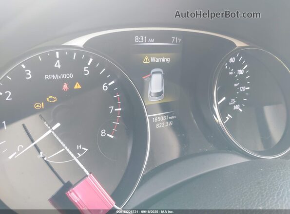 5N1AT2MV3GC820283 2016 NISSAN ROGUE Silver Вид задніх сидінь