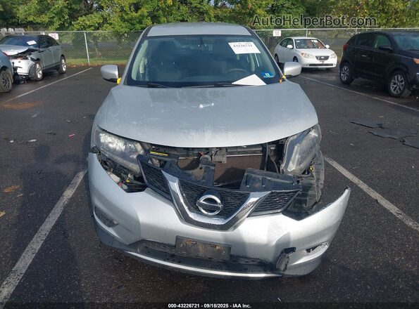 5N1AT2MV3GC820283 2016 NISSAN ROGUE Silver Вид щитка приладів