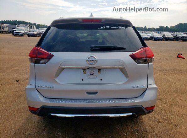 5N1AT2MV8LC817213 2020 NISSAN ROGUE Silver Rear view