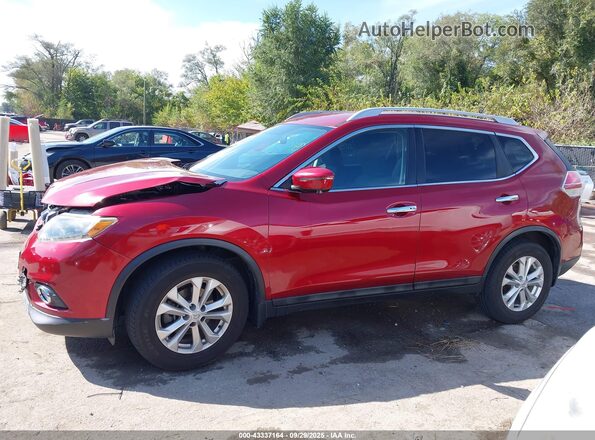 5N1AT2MV9GC863400 2016 NISSAN ROGUE Red Vista interior de 360 grados
