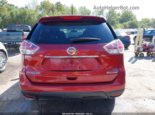 5N1AT2MV9GC863400 2016 NISSAN ROGUE Red 