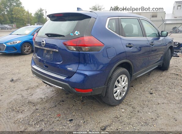 5N1AT2MV9LC796078 2020 NISSAN ROGUE Blue Rear right