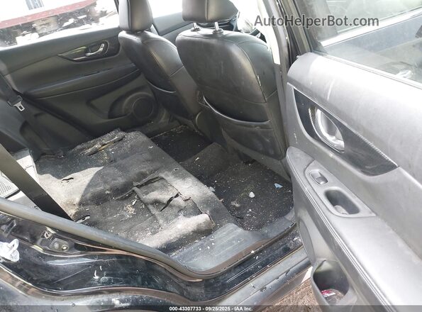5N1AT2MVXHC760021 2017 NISSAN ROGUE Black Vista de la etiqueta del VIN