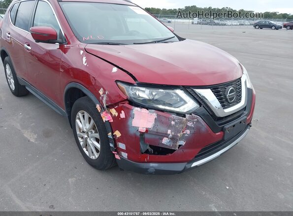5N1AT2MVXJC803617 2018 NISSAN ROGUE Red Front view