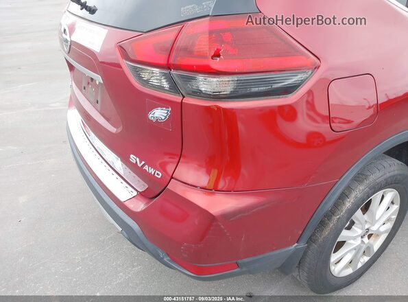 5N1AT2MVXJC803617 2018 NISSAN ROGUE Red 