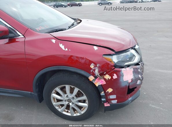 5N1AT2MVXJC803617 2018 NISSAN ROGUE Red 