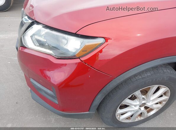 5N1AT2MVXJC803617 2018 NISSAN ROGUE Red 