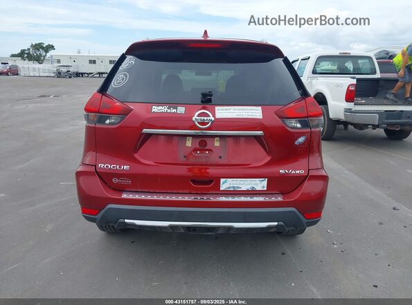 5N1AT2MVXJC803617 2018 NISSAN ROGUE Red 