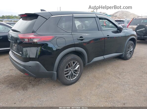 5N1AT3AB8MC831775 2021 NISSAN ROGUE Black Trasero derecho