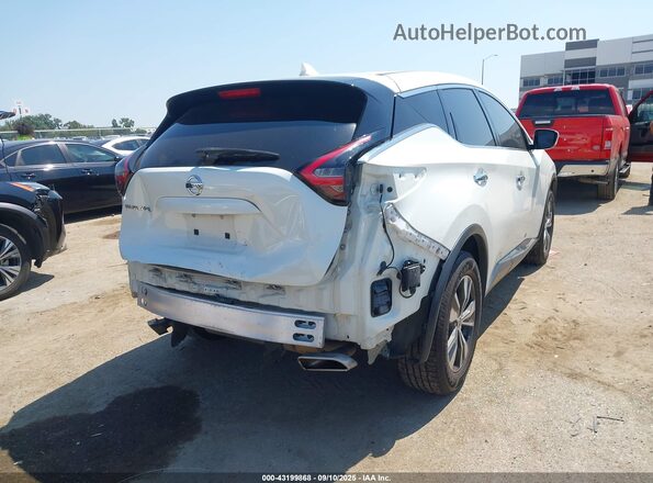 5N1AZ2AJ9LN122730 2020 NISSAN MURANO White უკანა მარჯვენა