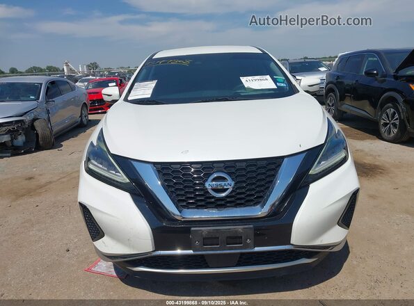 5N1AZ2AJ9LN122730 2020 NISSAN MURANO White ხელსაწყოთა პანელის ხედი