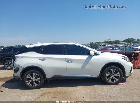 5N1AZ2AJ9LN122730 2020 NISSAN MURANO White უკანა სალონის ხედი