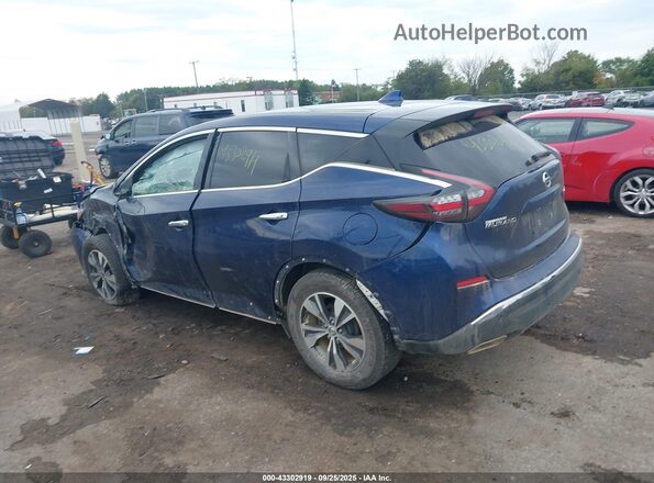 5N1AZ2AS9LN143991 2020 NISSAN MURANO Blue Rear left