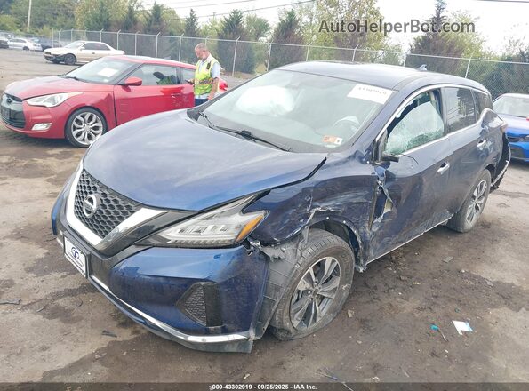 5N1AZ2AS9LN143991 2020 NISSAN MURANO Blue Front left
